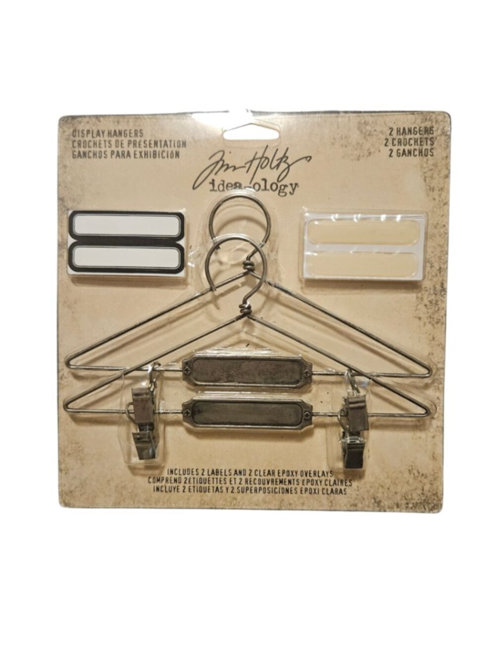 Tim Holtz Display Hangers and Labels